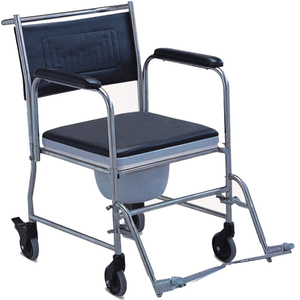 CE / ISO承認のホットセール格安医療用ステンレス鋼便器車椅子（MT05030062）