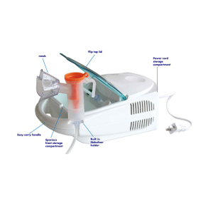 CE/ISO は熱い販売の携帯用医学の電気静かな圧縮機のネブライザー (MT05116103) を承認しました