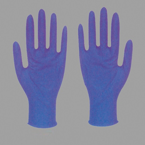 CE / ISO承認の粉末入り医療用グレードニトリル試験用手袋（MT58064201）